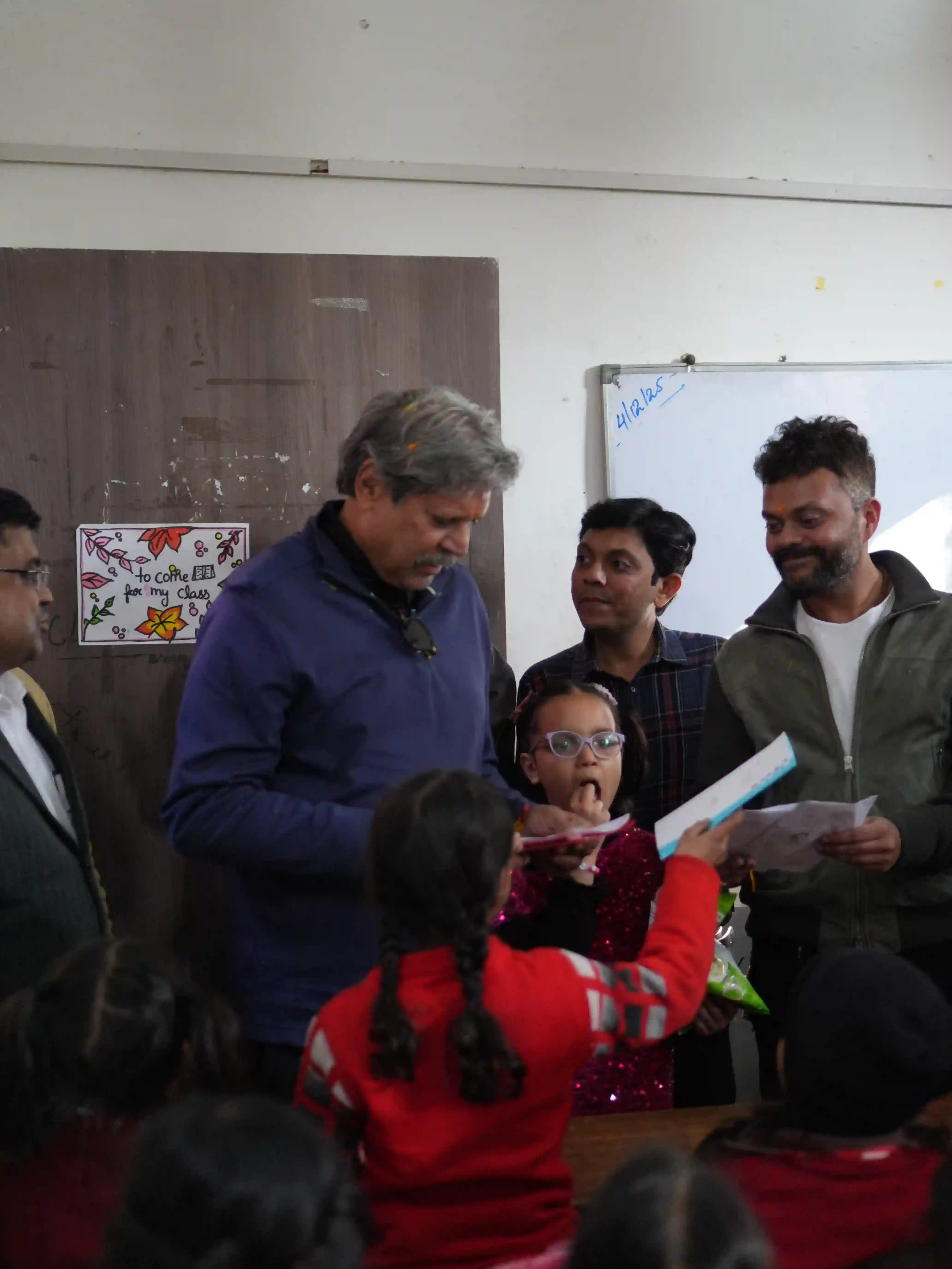 Children participating in Ek Pahel activities